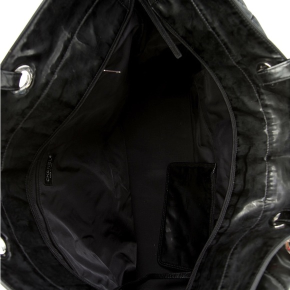 🩷CHANEL AUTHENTIC BLACK XL PARIS-BIARRITZ TOTE - Picture 7 of 17